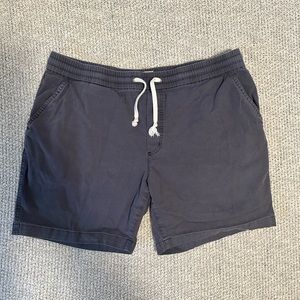 Marine Layer - Mens Shorts - XL - Navy Blue